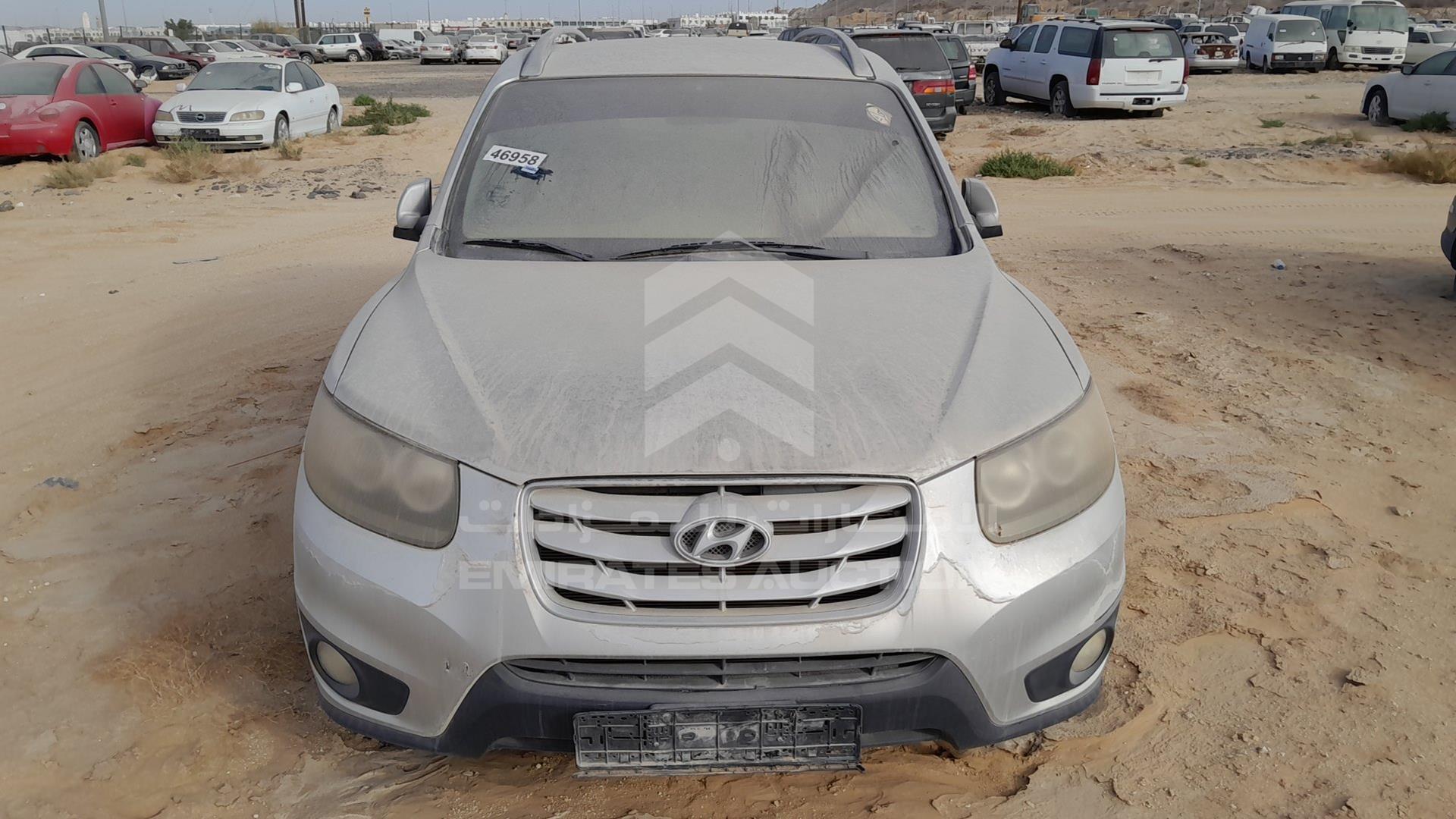 2011 HYUNDAI SANTA FE VIN: KMHSG81B6BU613346