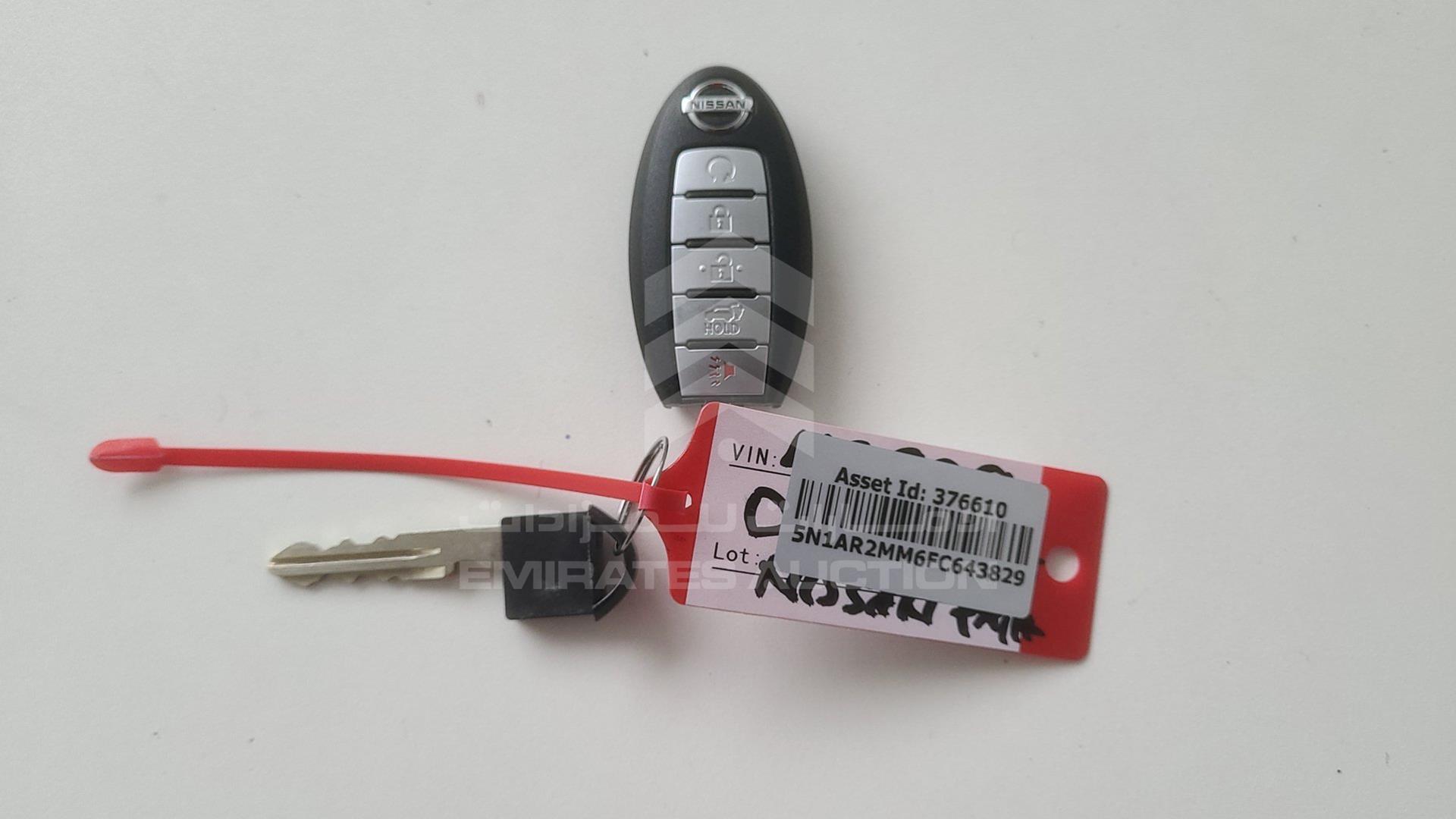 2015 NISSAN PATHFINDER VIN: 5N1AR2MM6FC643829