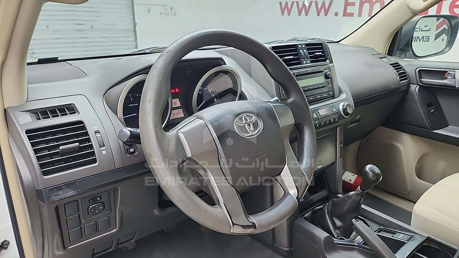 2012 TOYOTA PRADO VIN: JTEBD9FJ00K010335