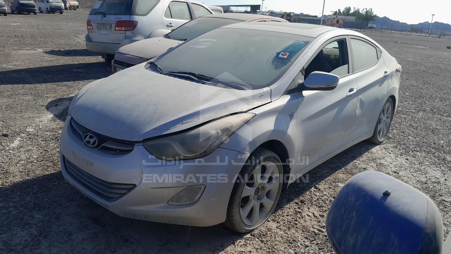 2012 HYUNDAI ELANTRA VIN: KMHDH41EXCU506925