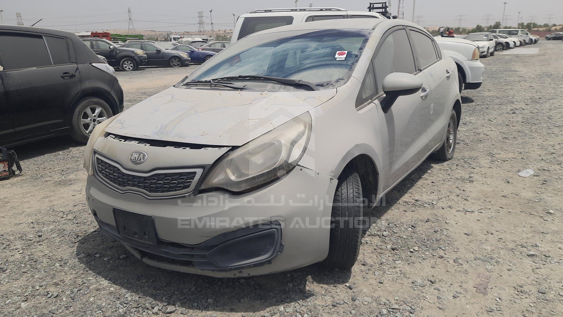 2014 KIA RIO VIN: KNADN4121D6095775