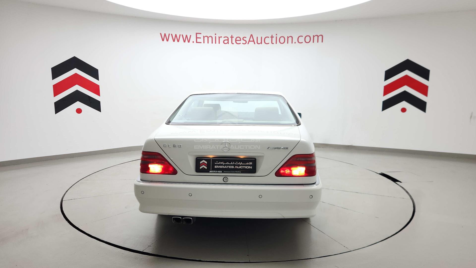 1998 MERCEDES CL 500 VIN: WDB1400701A380969