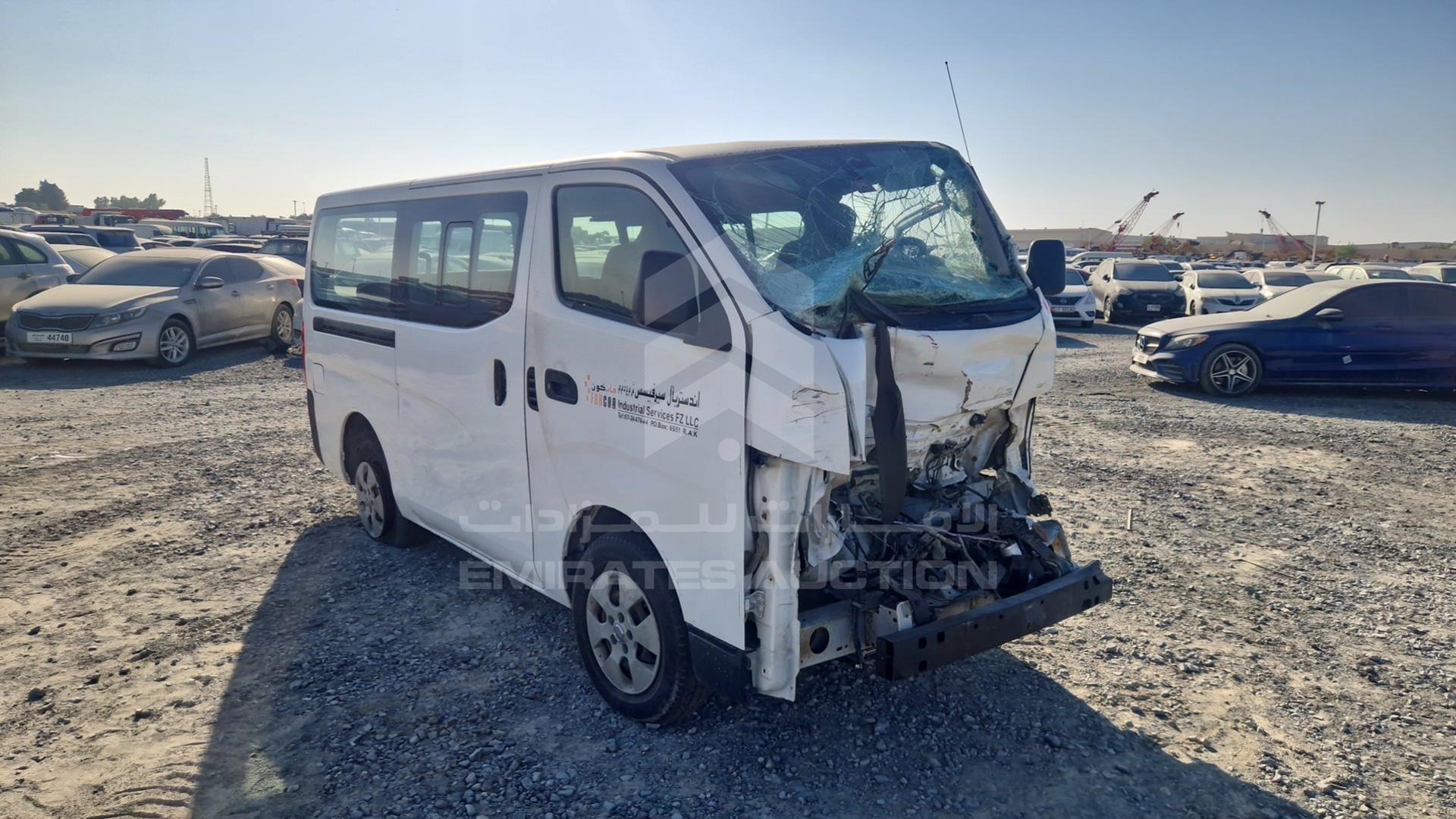 2015 NISSAN URVAN VIN: JN6BE6DS3F9015764