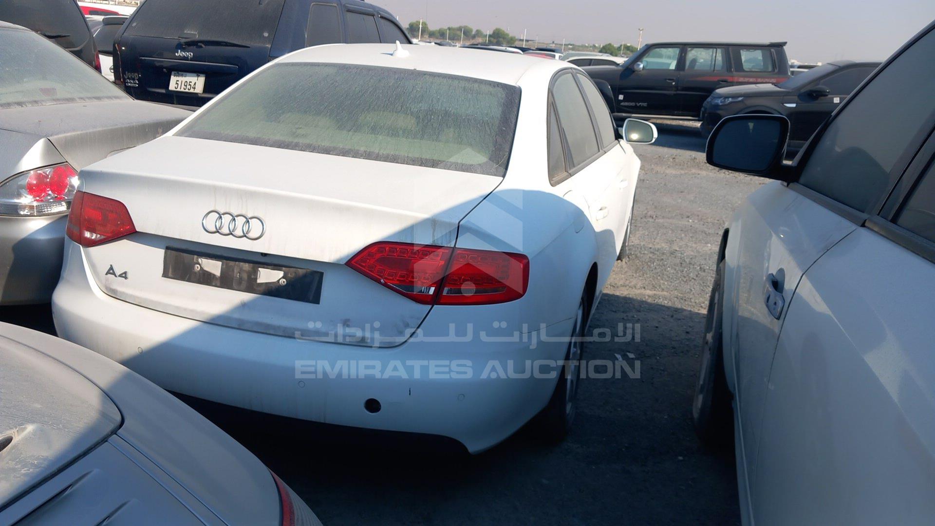 2012 AUDI A4 VIN: WAUACC8KXCA086531