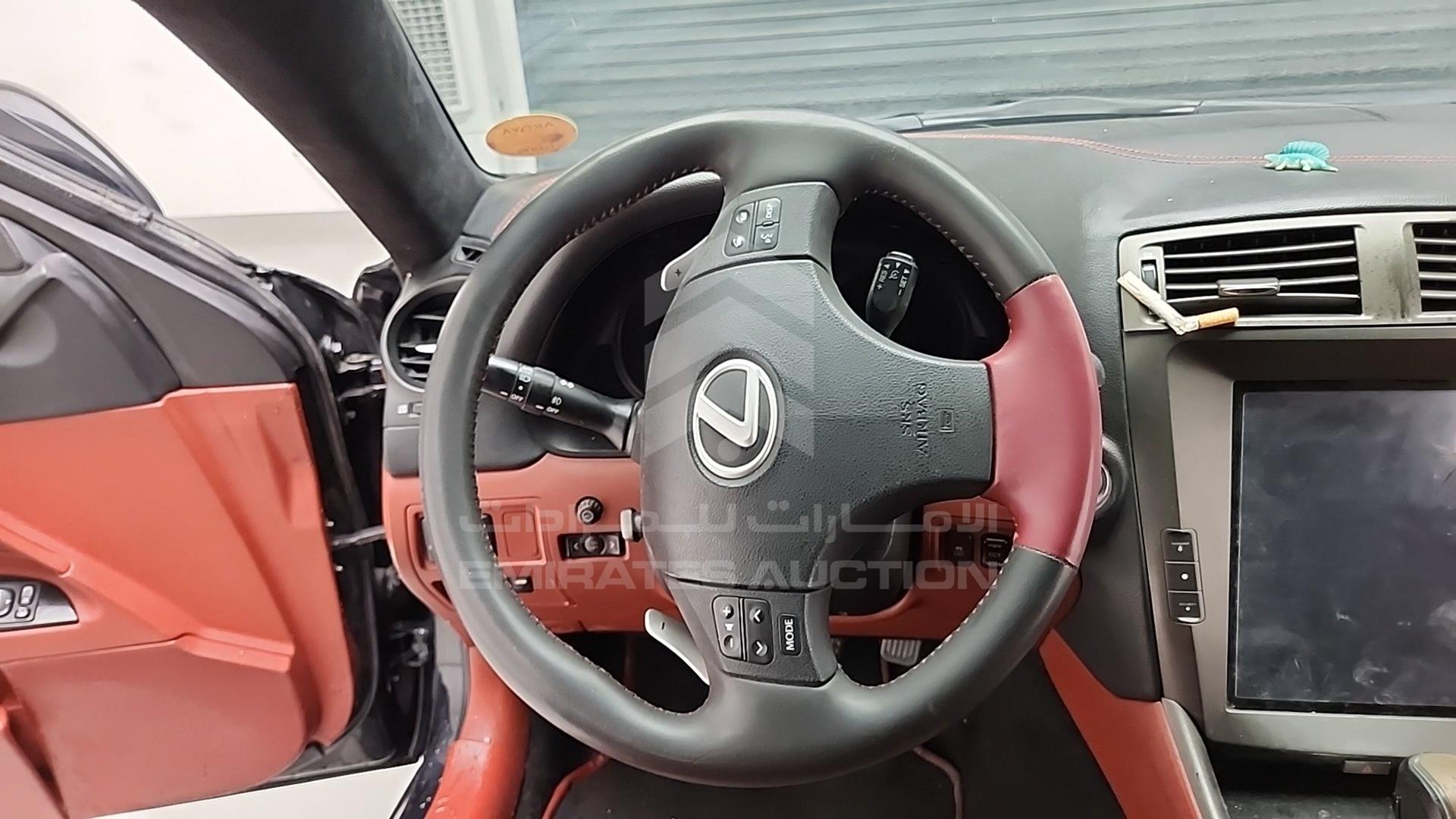 2008 LEXUS IS300 VIN: JTHBG262682009552