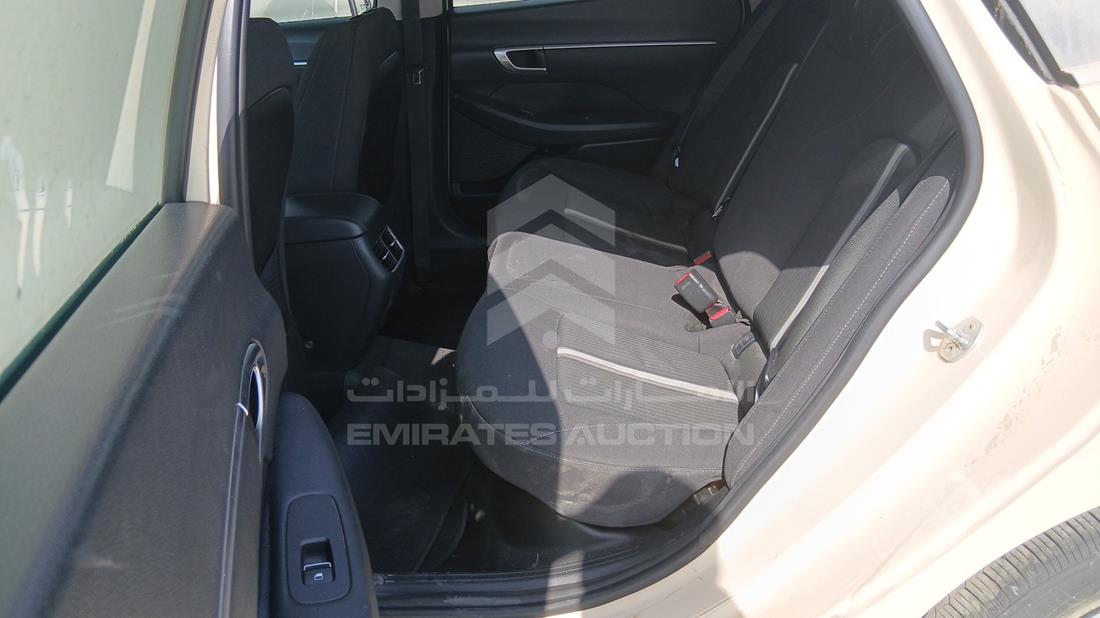 2021 Hyundai Sonata Hybrid — Rear Left Passenger View — Photo 20