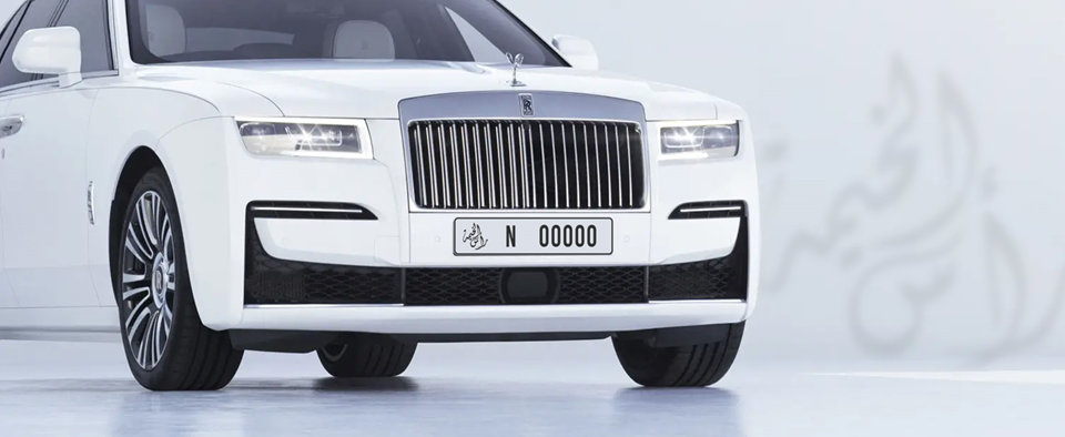 RAK plates auction 