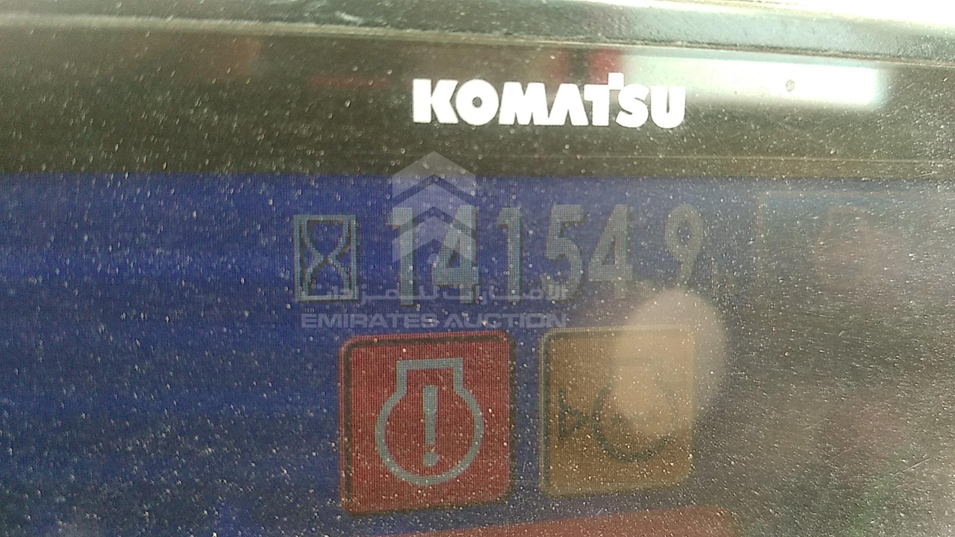 2013 KOMATSU EXCAVATOR VIN: KMTPC244P87C10549