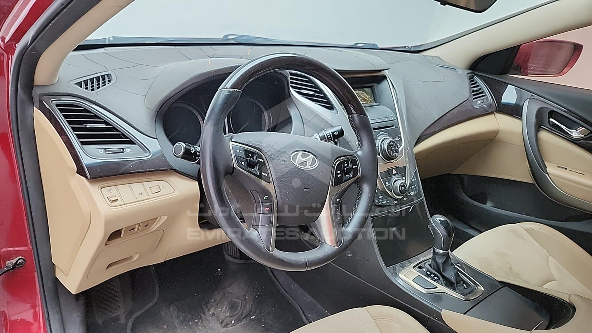 2014 HYUNDAI AZERA VIN: KMHFG41B0EA295725