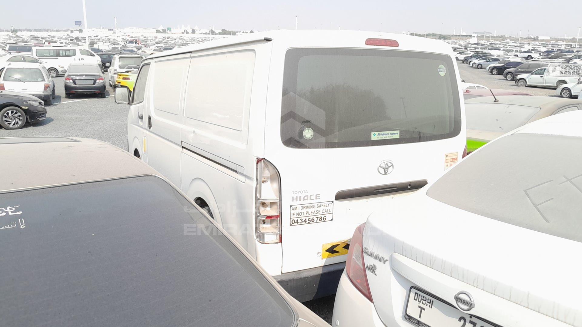 2013 TOYOTA HIACE VIN: JTFHX02P7D0075333