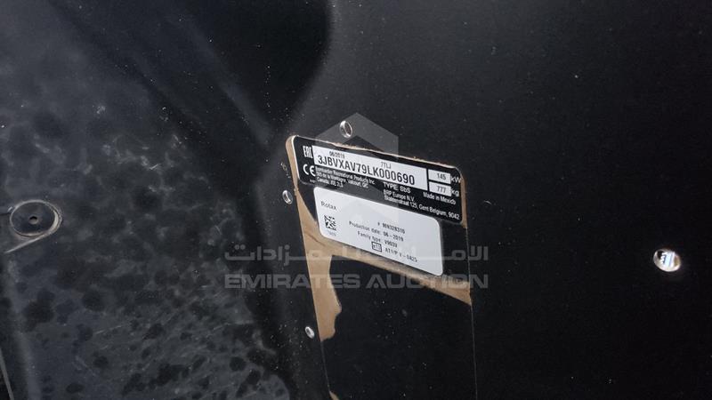 3JBVXAV79LK000690 Auction: EmiratesAuction Lot: 406591 3JBVXAV79LK000690 Can-Am Maverick X3 X RS 2020 BLUE Photo 3