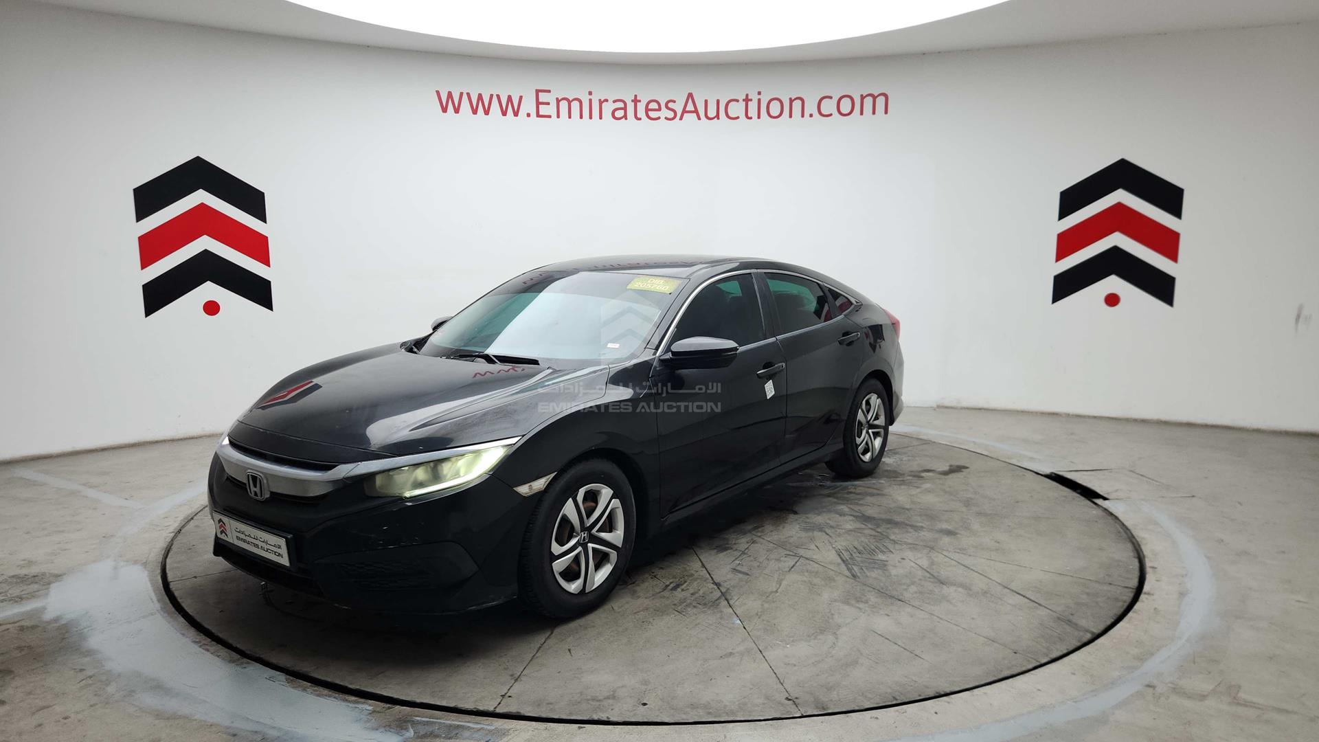 2016 HONDA CIVIC VIN: 19XFC2653GE451876
