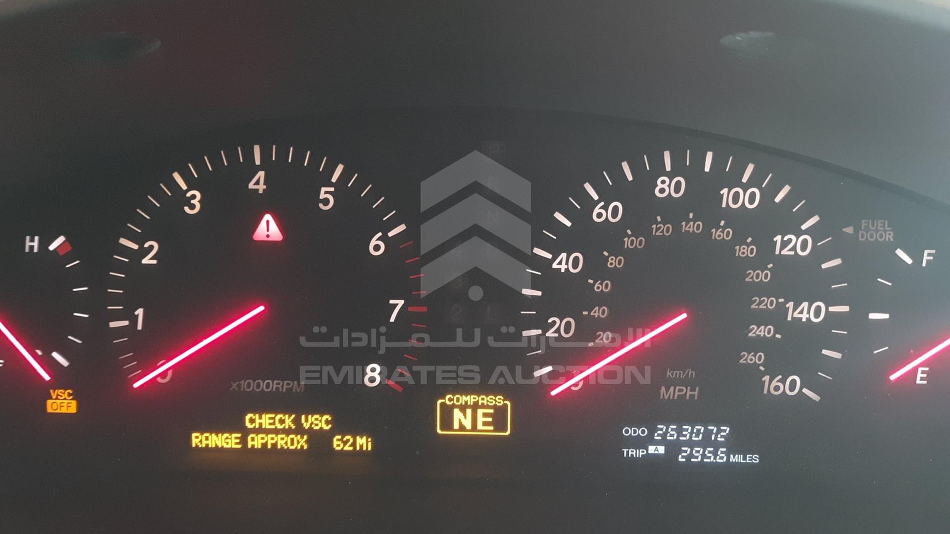 2002 LEXUS LS 430 VIN: JTHBN30F620079725