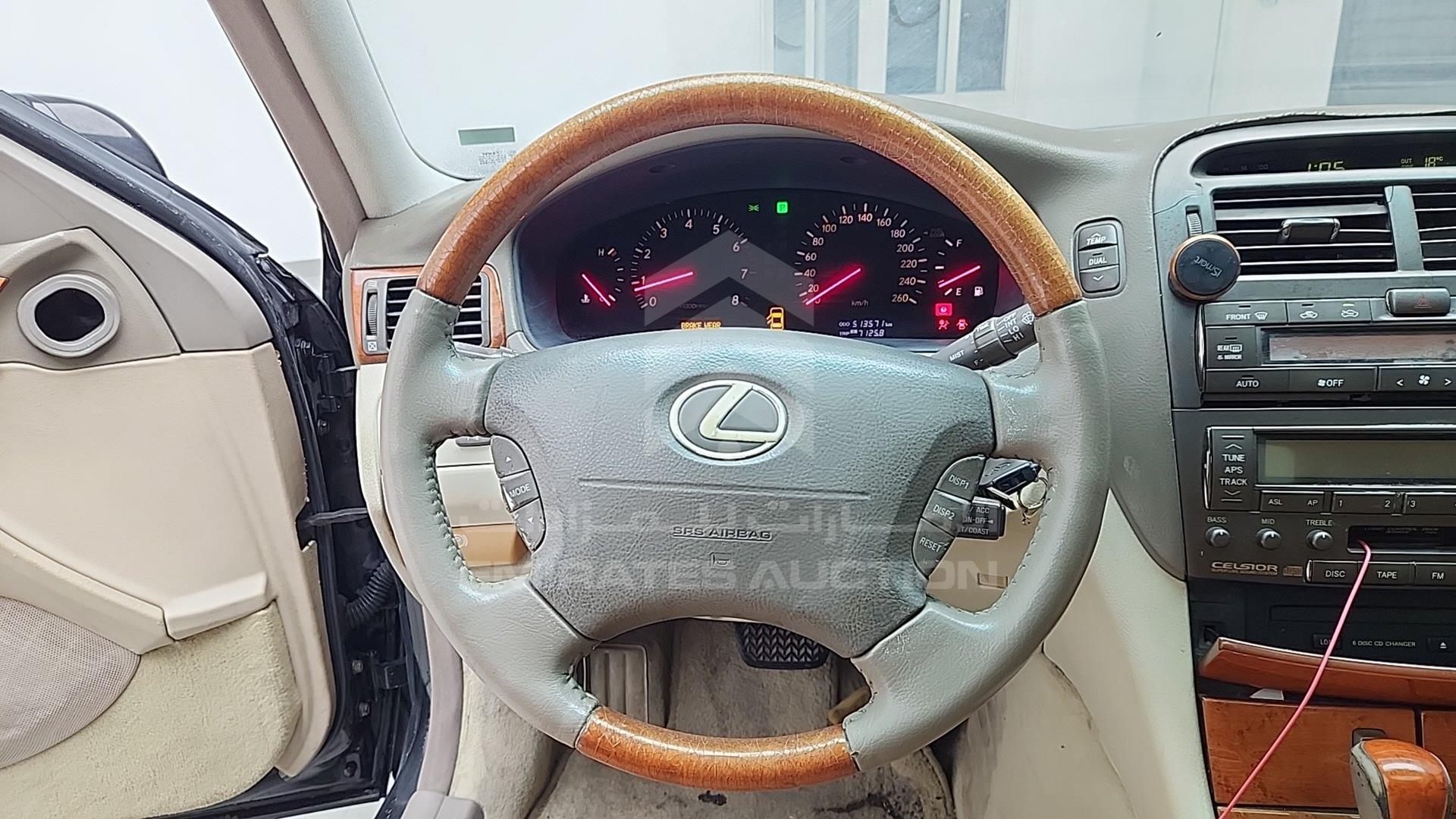 2002 LEXUS LS 430 VIN: JTHBN30F020055436