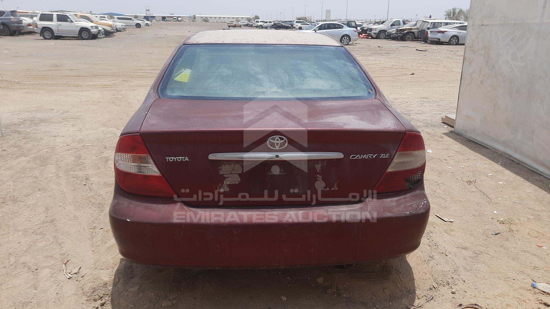 2004 TOYOTA CAMRY VIN: 4T1BE30K64U295869