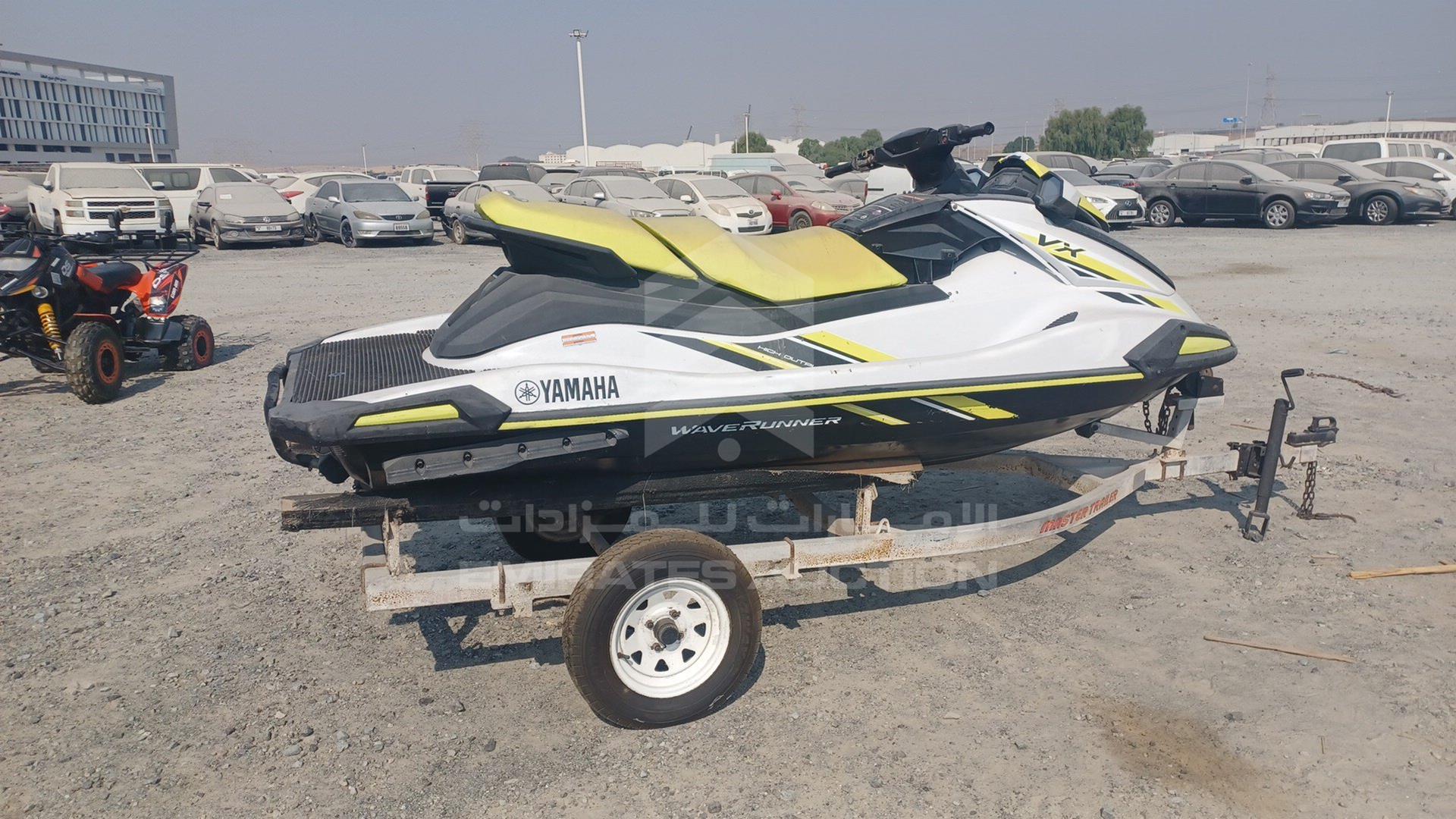 2021 JET SKI + TROLLEY --- VIN: YAMA1388F121