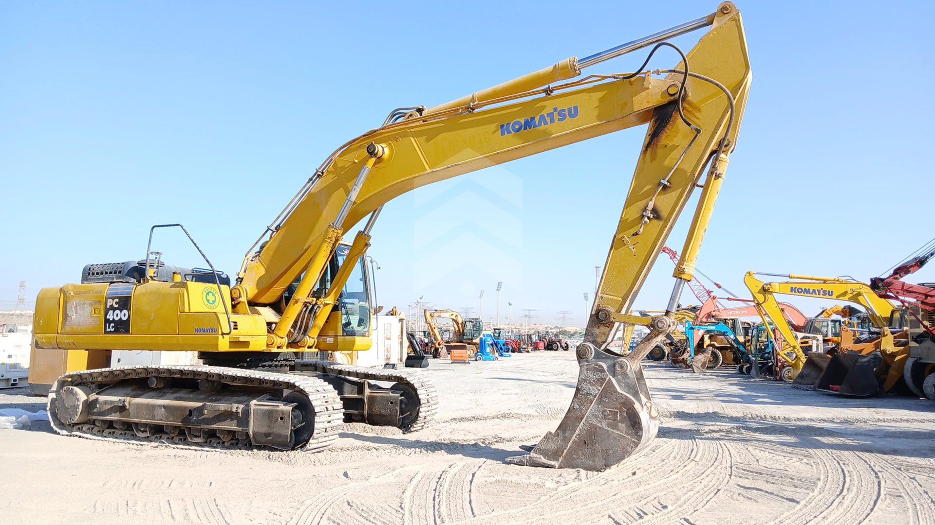2009 KOMATSU PC400LC VIN: KMTPC086E02051493