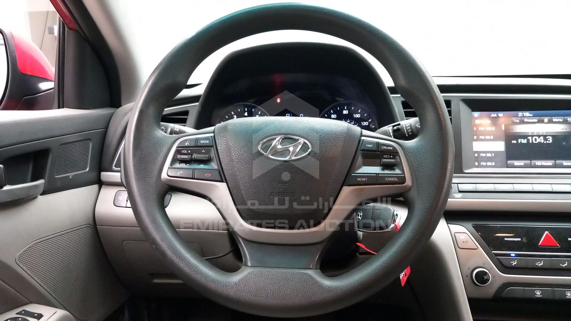 2017 HYUNDAI ELANTRA VIN: KMHD84LFXHU062300