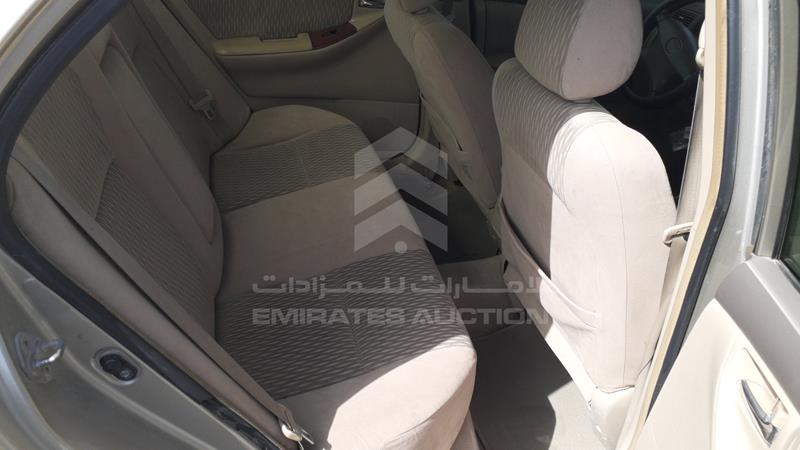 JTDBR22E163146269 Auction: EmiratesAuction Lot: 405849 JTDBR22E163146269 Toyota Corolla 2006 GOLD Photo 21