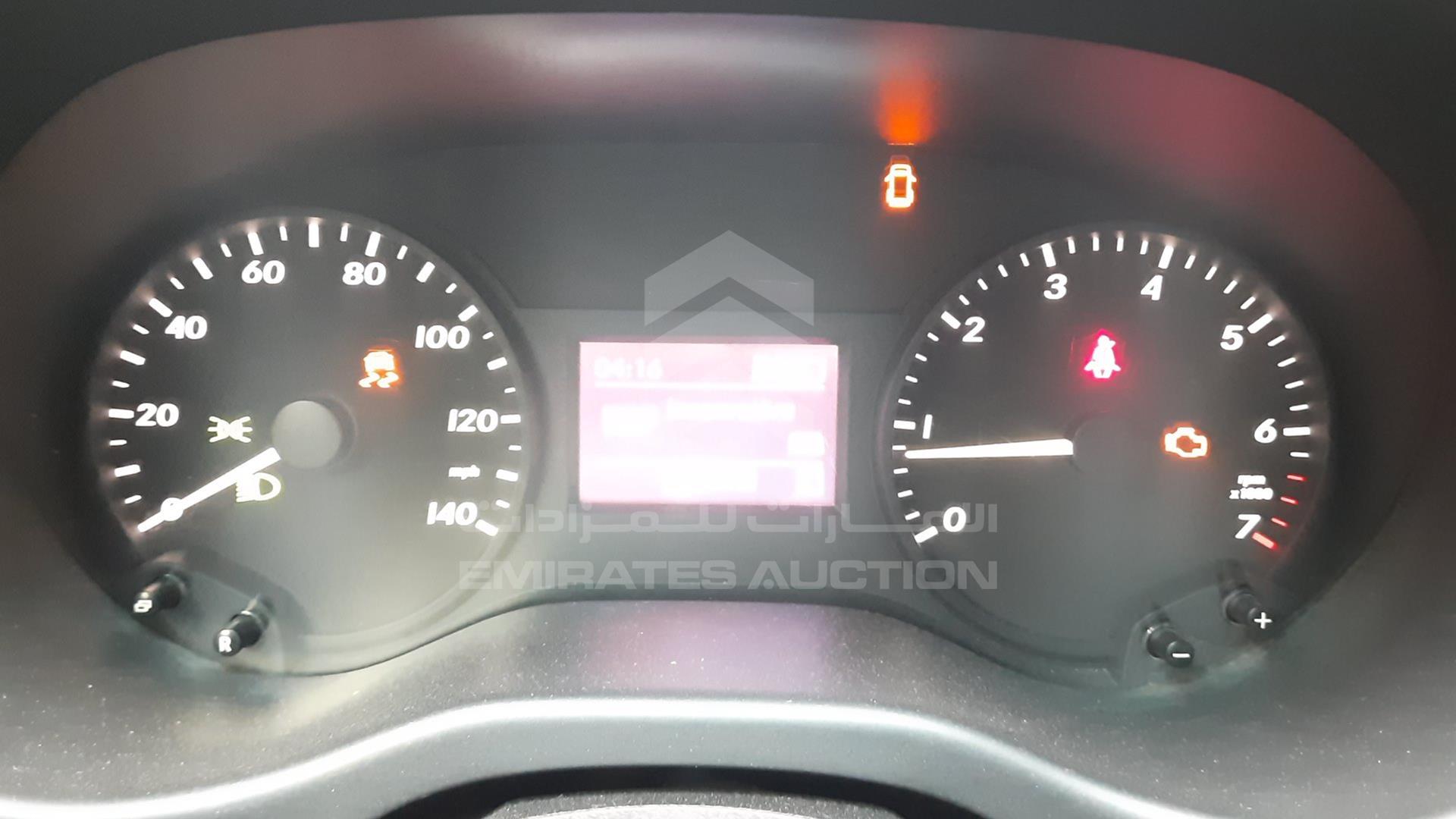 2017 MERCEDES METRIS VIN: WD4PG2EE6H3267007