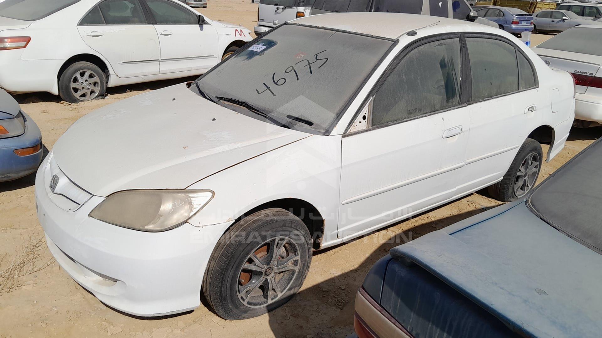 2003 HONDA CIVIC VIN: JHMES865X3S408918