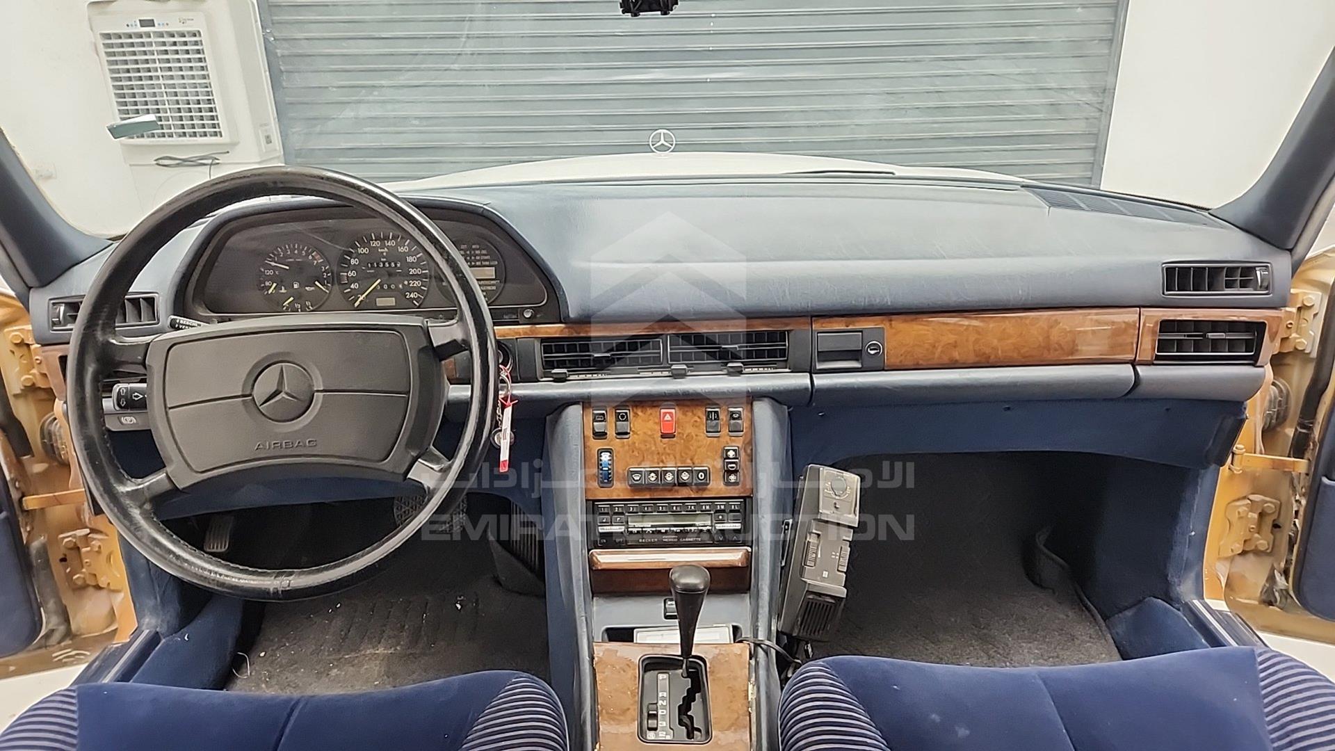 1988 MERCEDES SEL 560 VIN: WDB1260371A413501