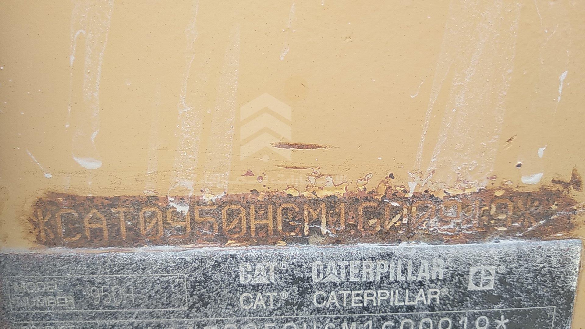 2008 CATERPILLAR 950H VIN: CAT0950HCM1G00919