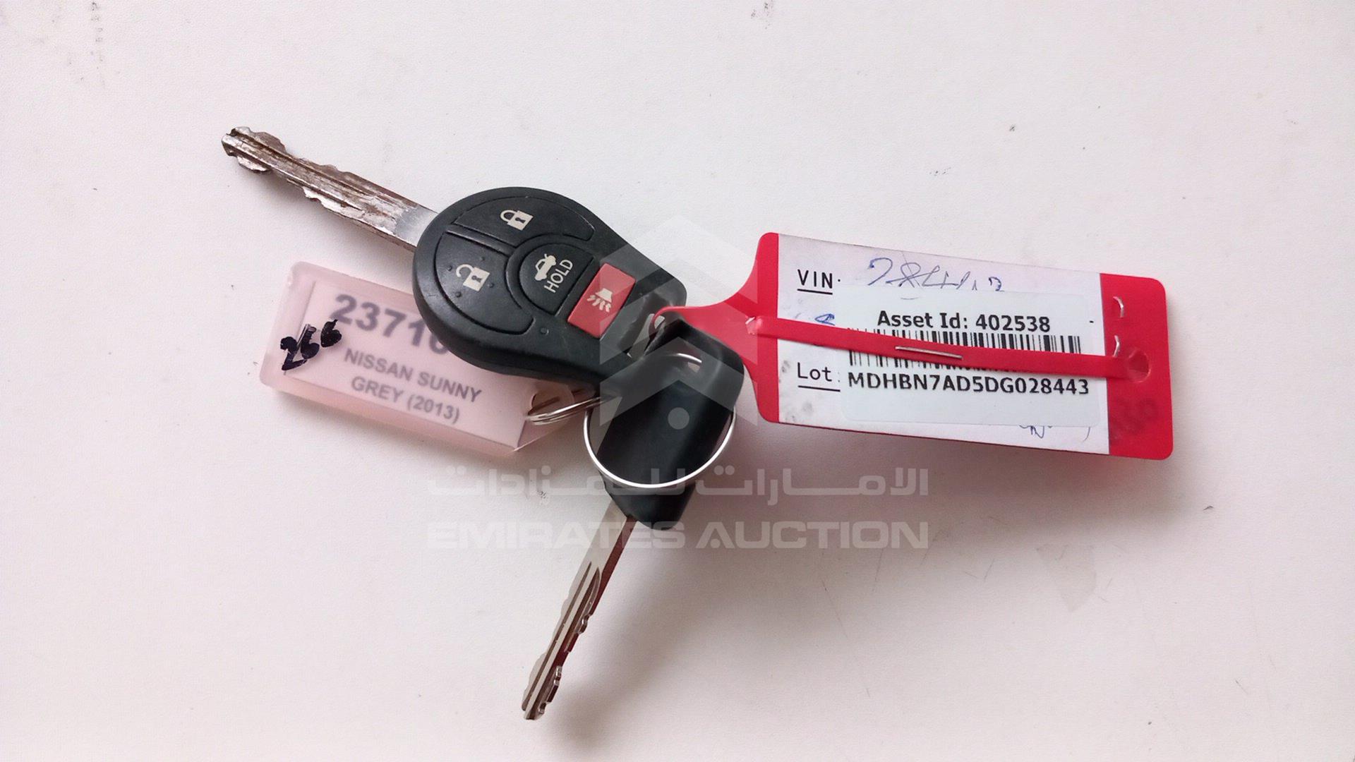 2013 NISSAN SUNNY VIN: MDHBN7AD5DG028443