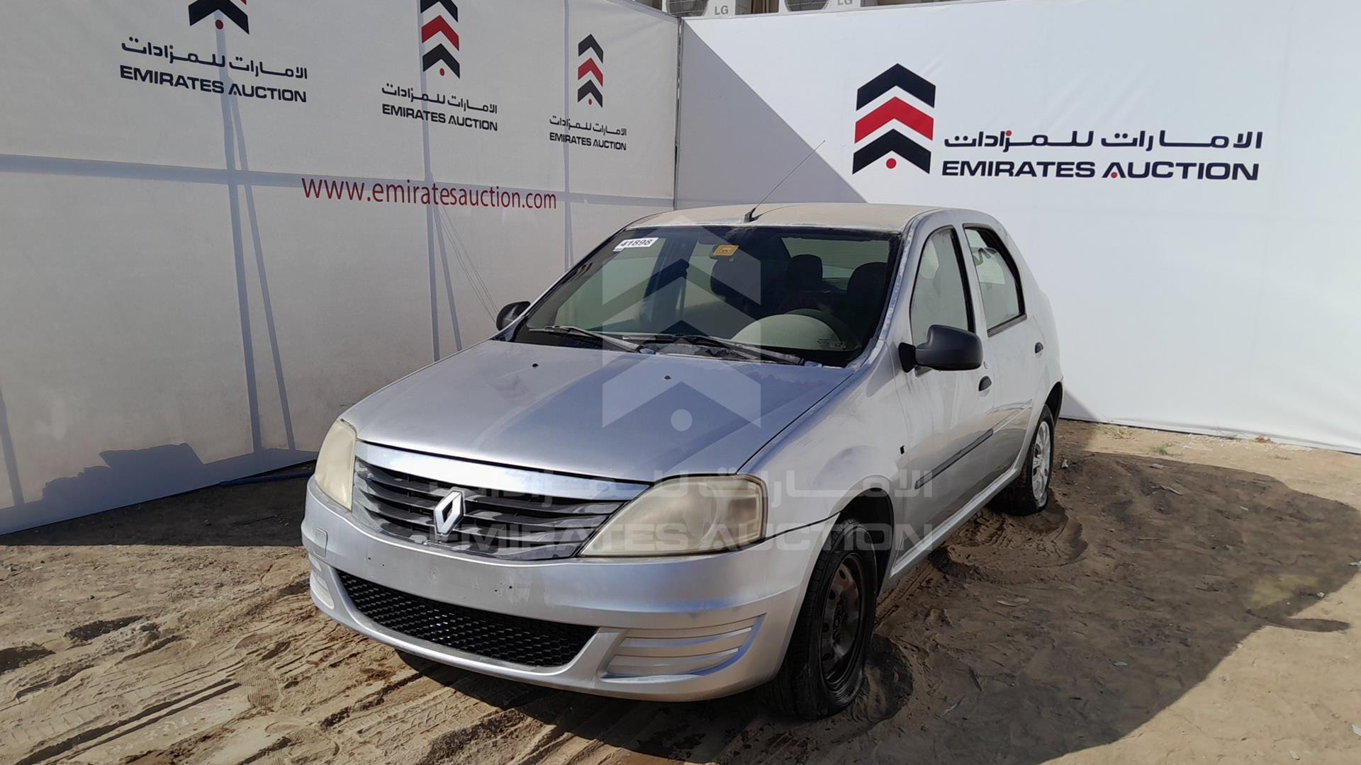 2011 RENAULT LOGAN VIN: VF1LSRFB5BA584167
