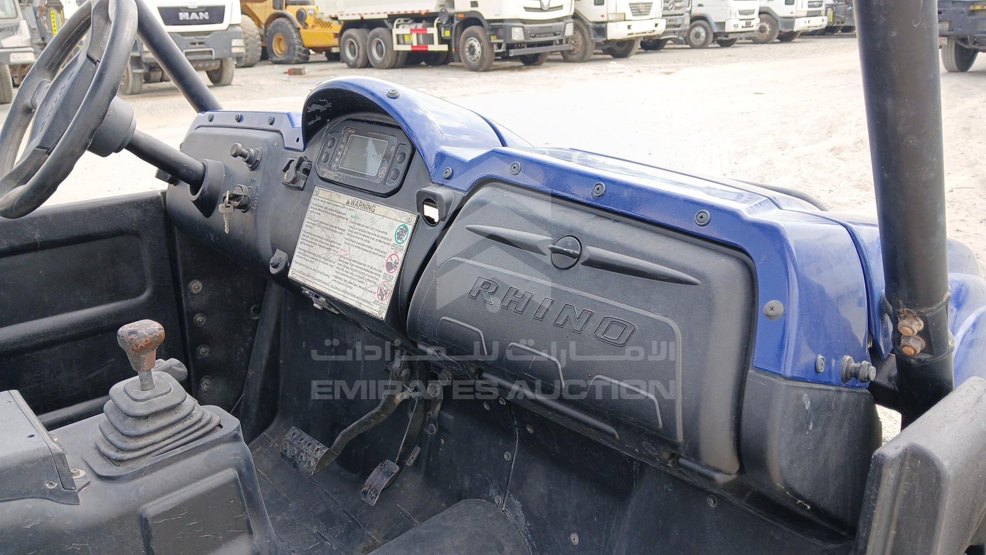 2007 YAMAHA RHINO VIN: 5Y4AMO8Y17A019557
