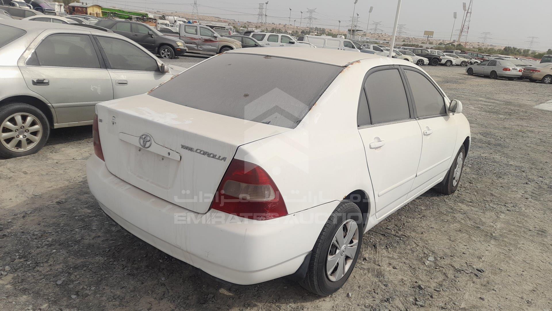 2002 TOYOTA COROLLA VIN: JTDBR23EX23045580