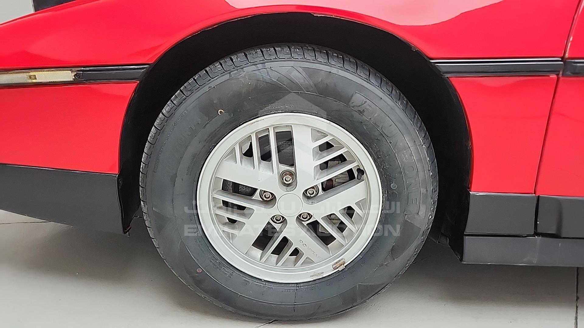 1986 PONTIAC FIERO VIN: 1G2PF3798GP211097