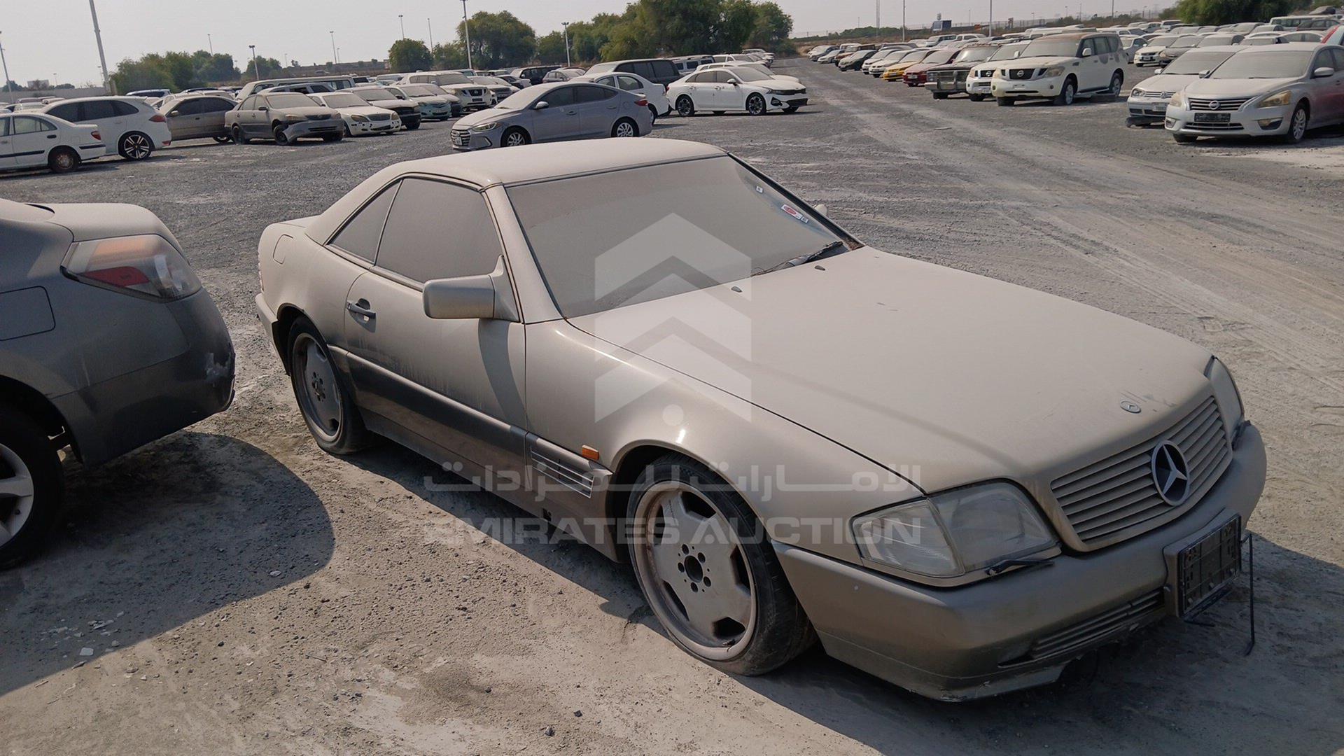 1992 MERCEDES SL 500 VIN: WDB1290661F055571