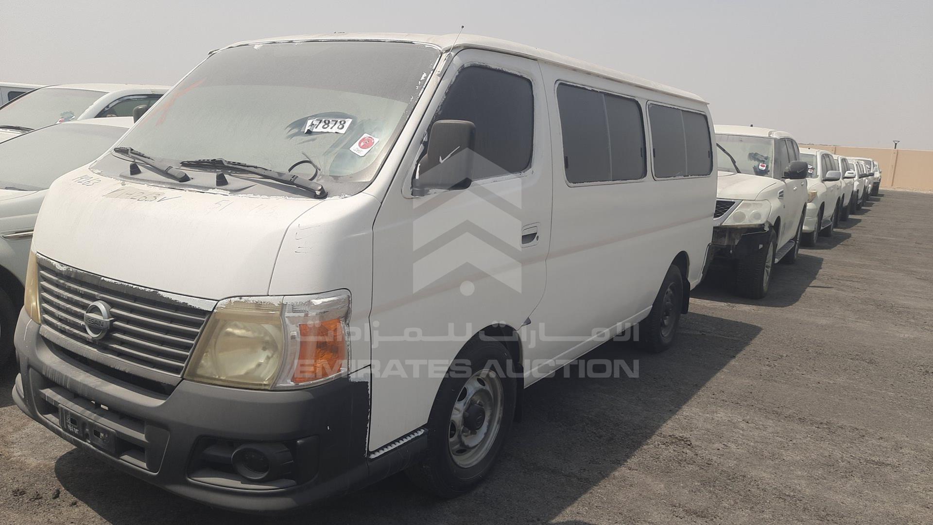 2010 NISSAN URVAN VIN: JN6AE54S7AX021965