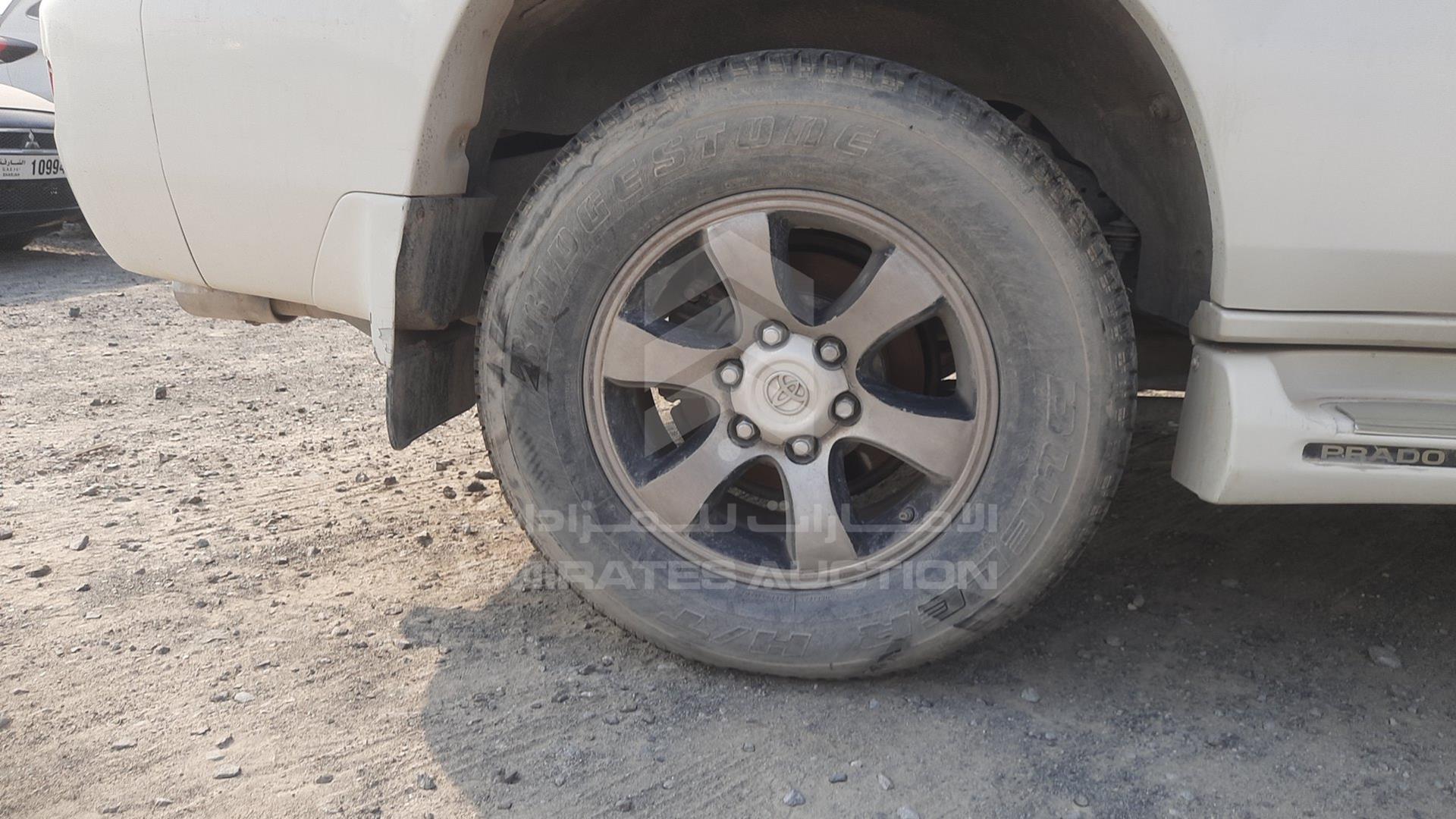 2008 TOYOTA PRADO VIN: JTEBU25J485125832