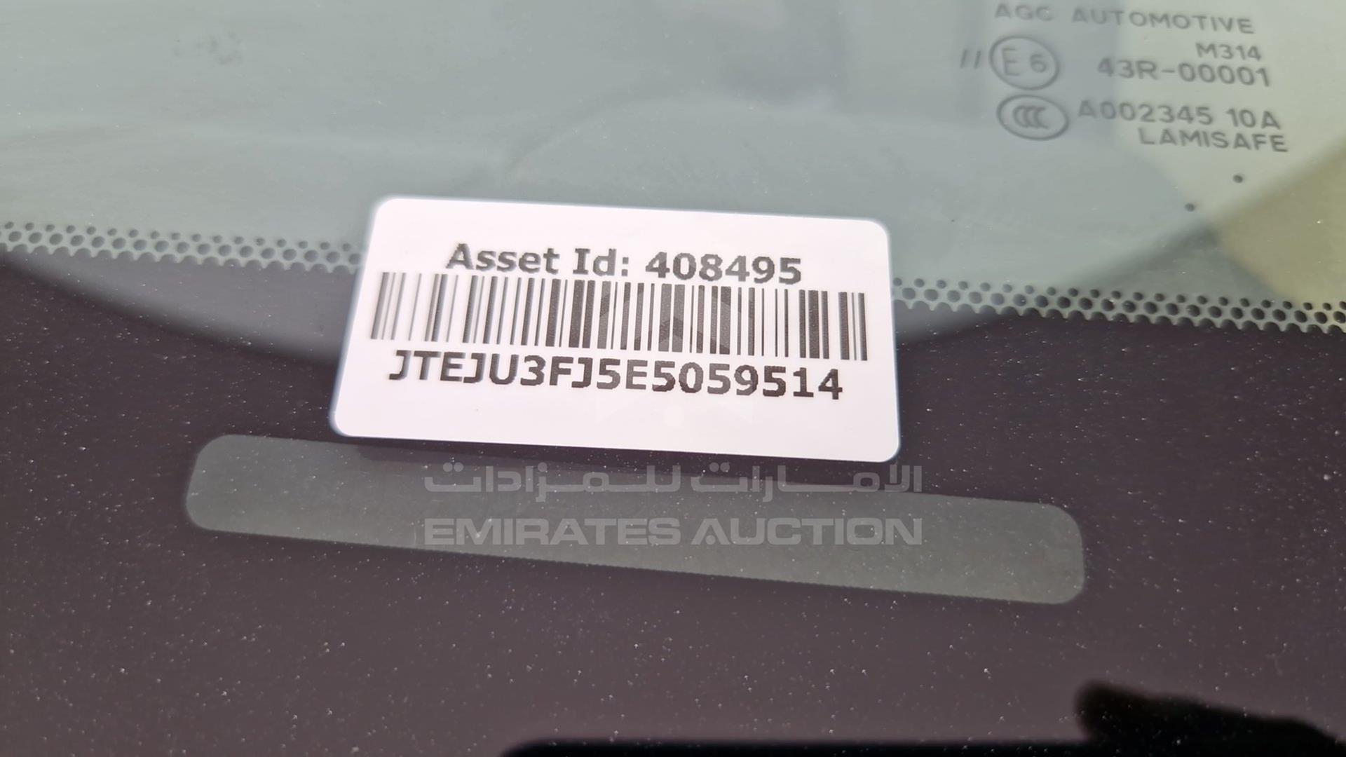 2014 TOYOTA PRADO VIN: JTEJU3FJ5E5059514