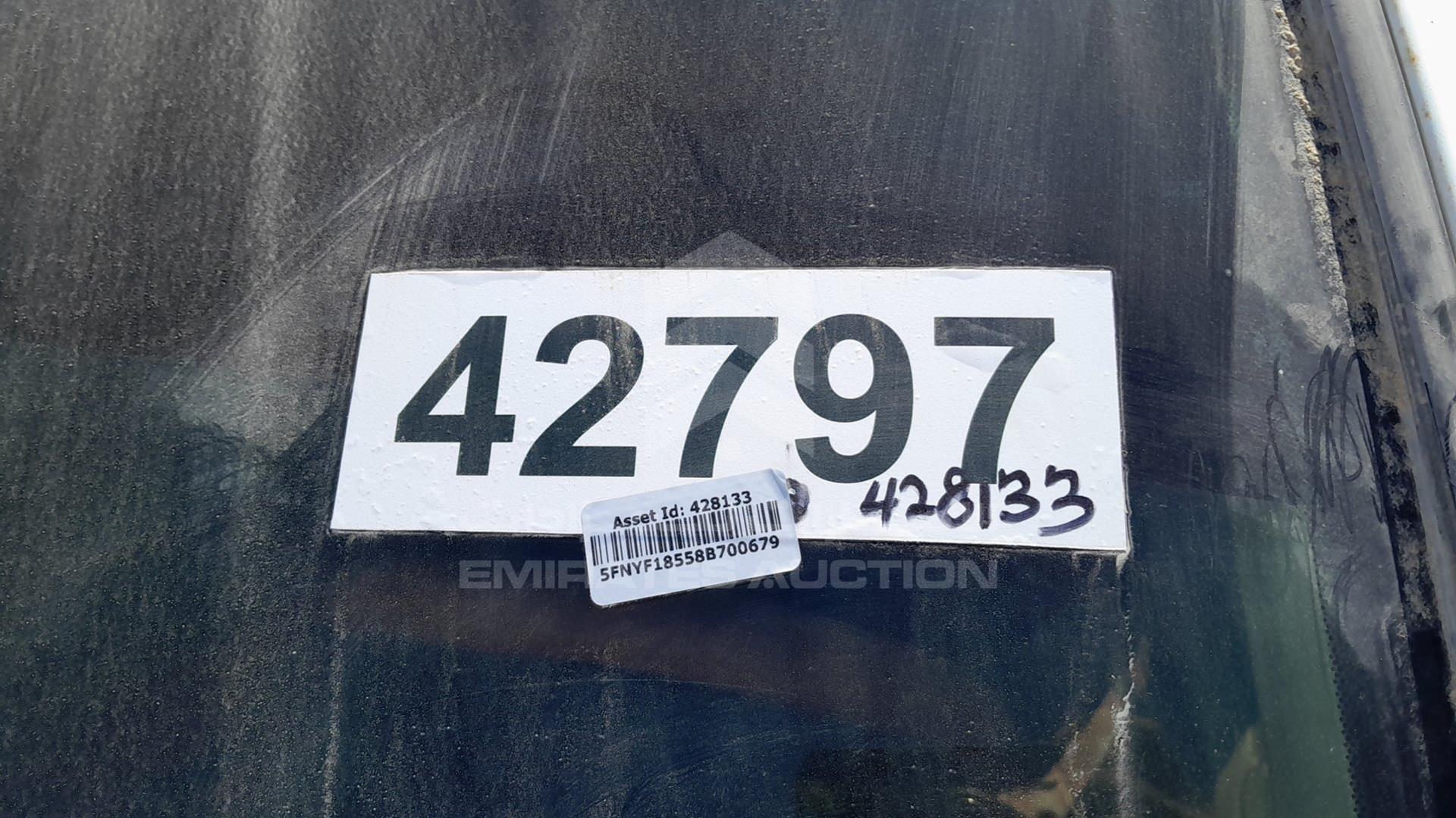 2008 HONDA MRV VIN: 5FNYF18558B700679