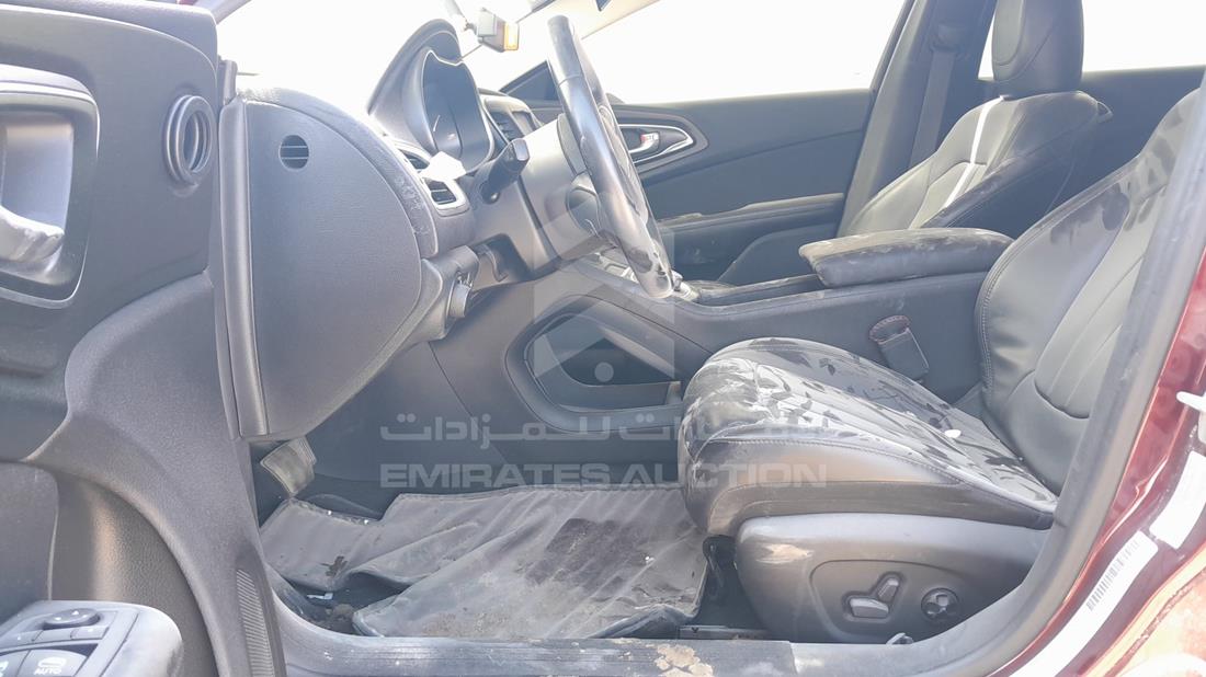 2015 Chrysler 200 — Front Left Driver Seat View — Photo 12