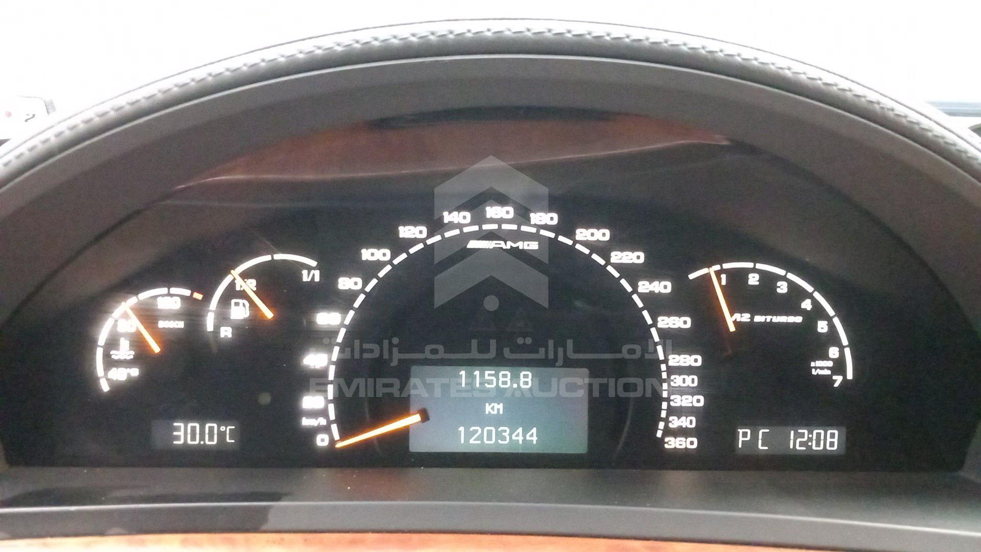 2005 MERCEDES S 65 AMG VIN: WDB2201791A437322
