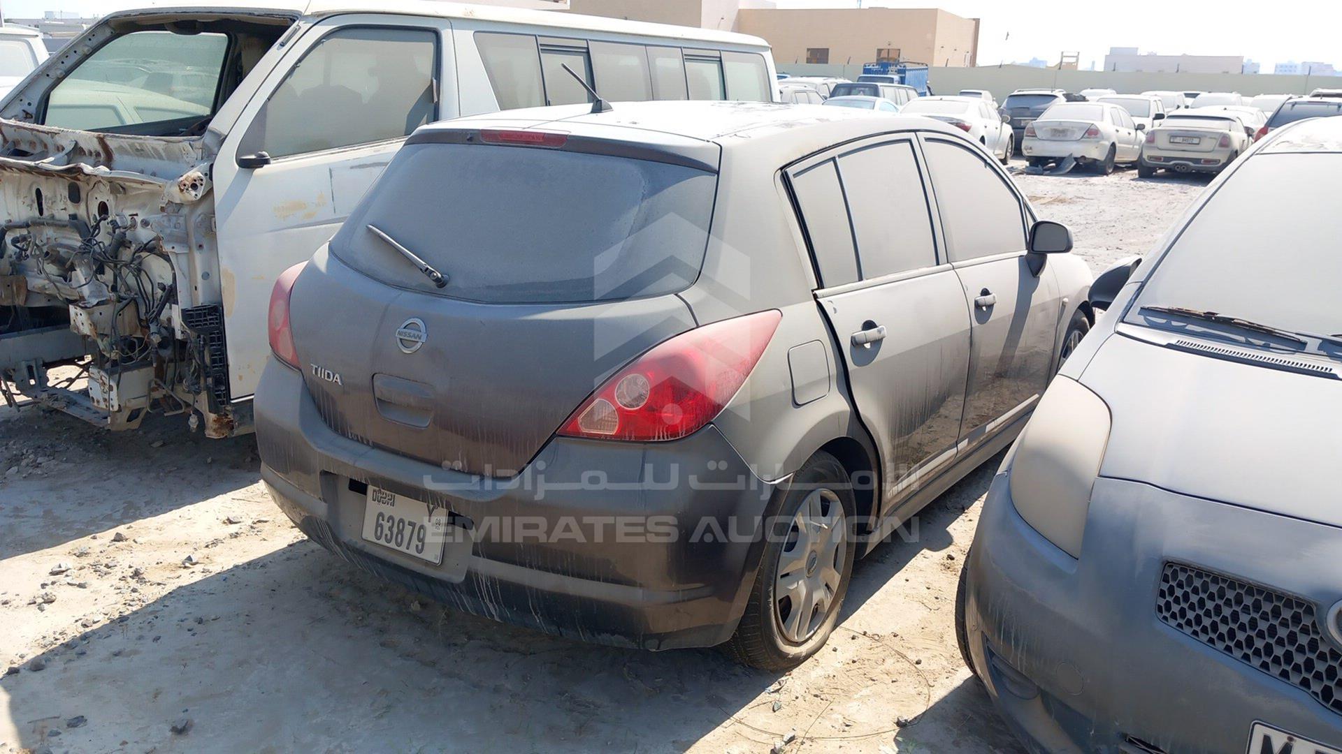 2008 NISSAN TIIDA VIN: JN1CC13C68T014790