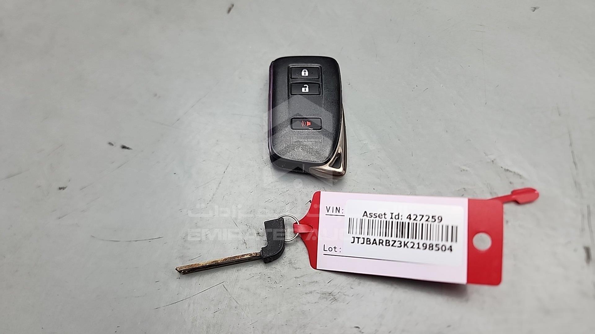 2019 LEXUS NX 300 VIN: JTJBARBZ3K2198504