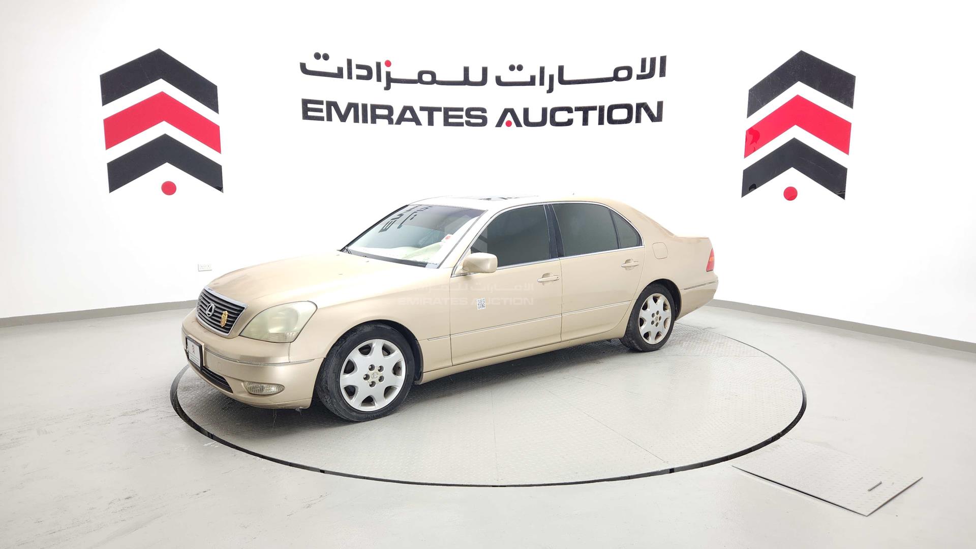 2001 LEXUS LS 430 VIN: JTHBN30FX10024631