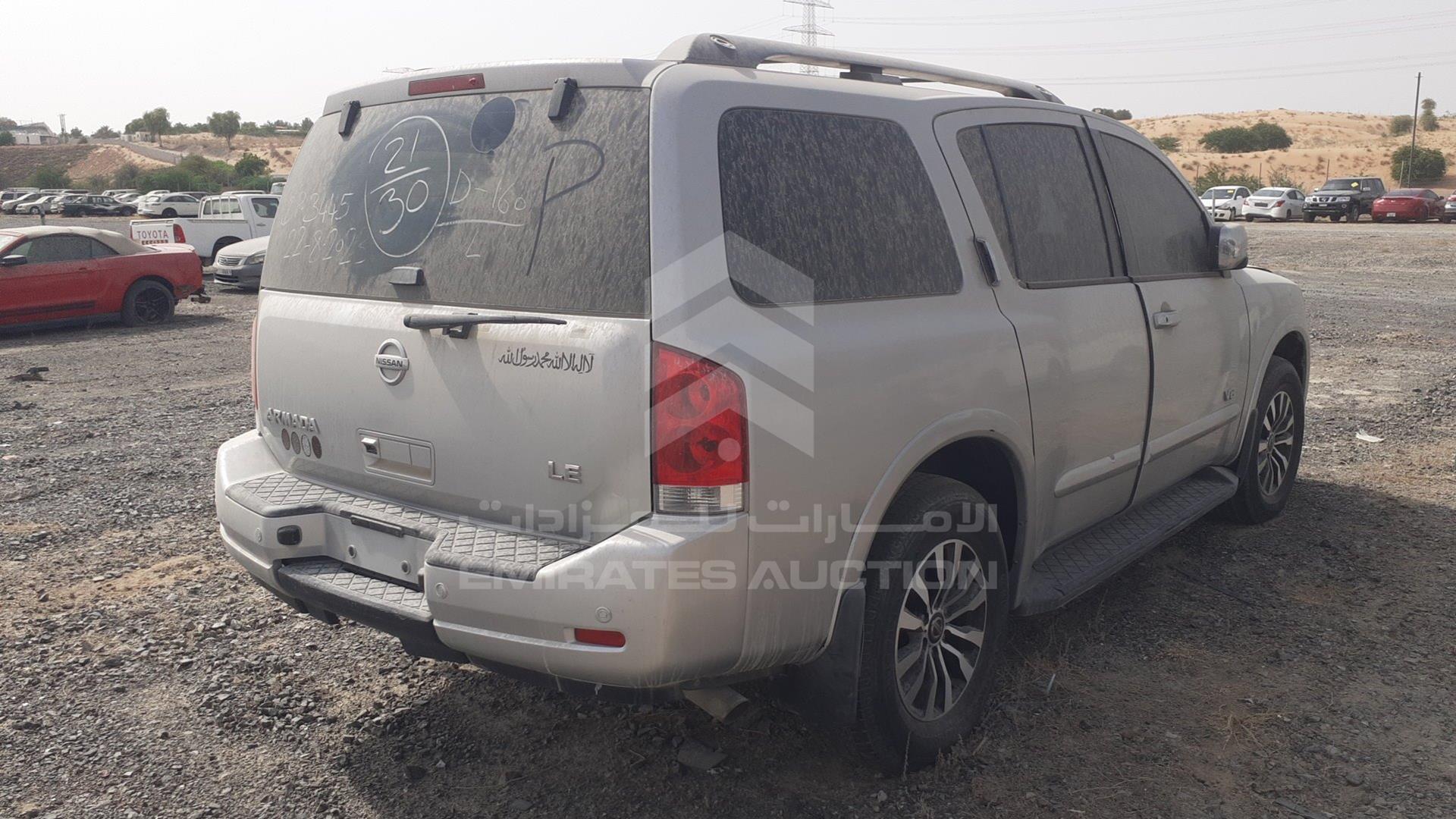 2008 NISSAN ARMADA VIN: 5N1AA08C68N610026