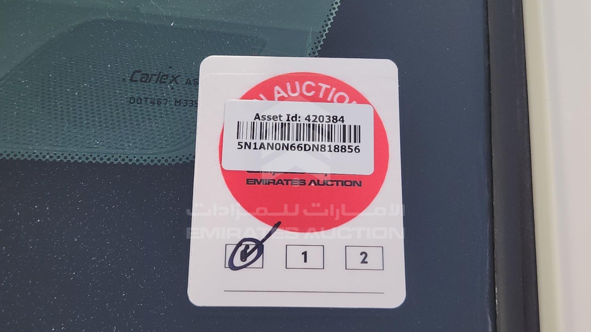 2013 NISSAN XTERRA VIN: 5N1AN0N66DN818856