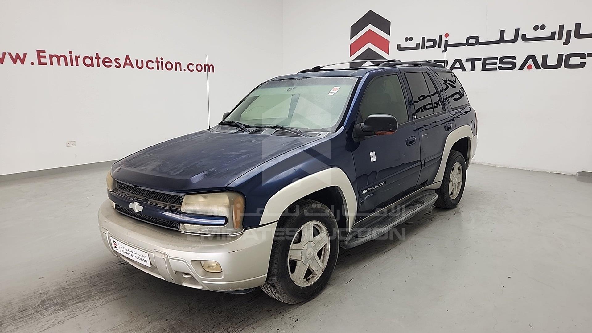 2002 CHEVROLET TRAILBLAZER VIN: 1GNDT13S622303522