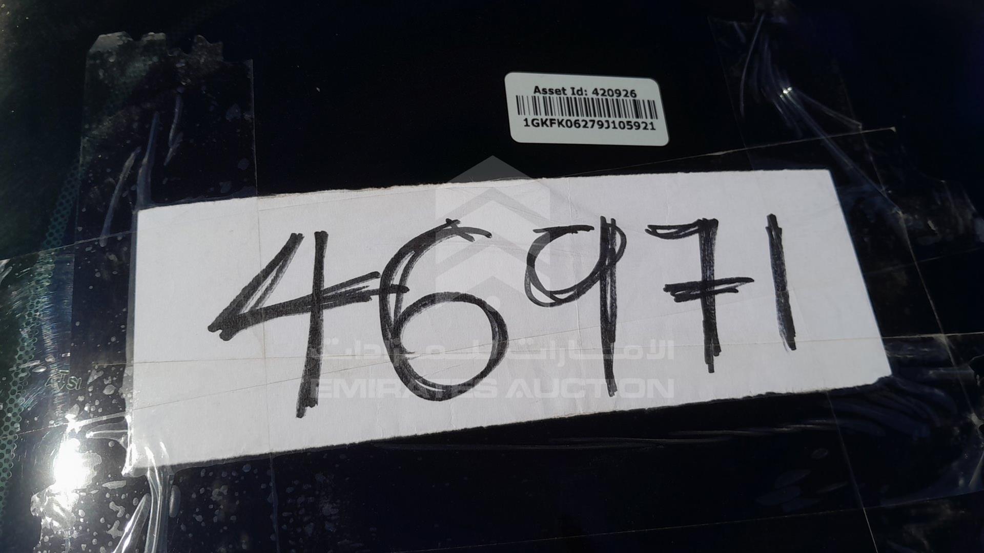 2009 GMC YUKON VIN: 1GKFK06279J105921