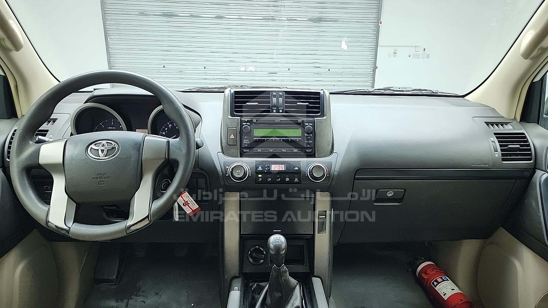 2012 TOYOTA PRADO VIN: JTEBD9FJ00K010335