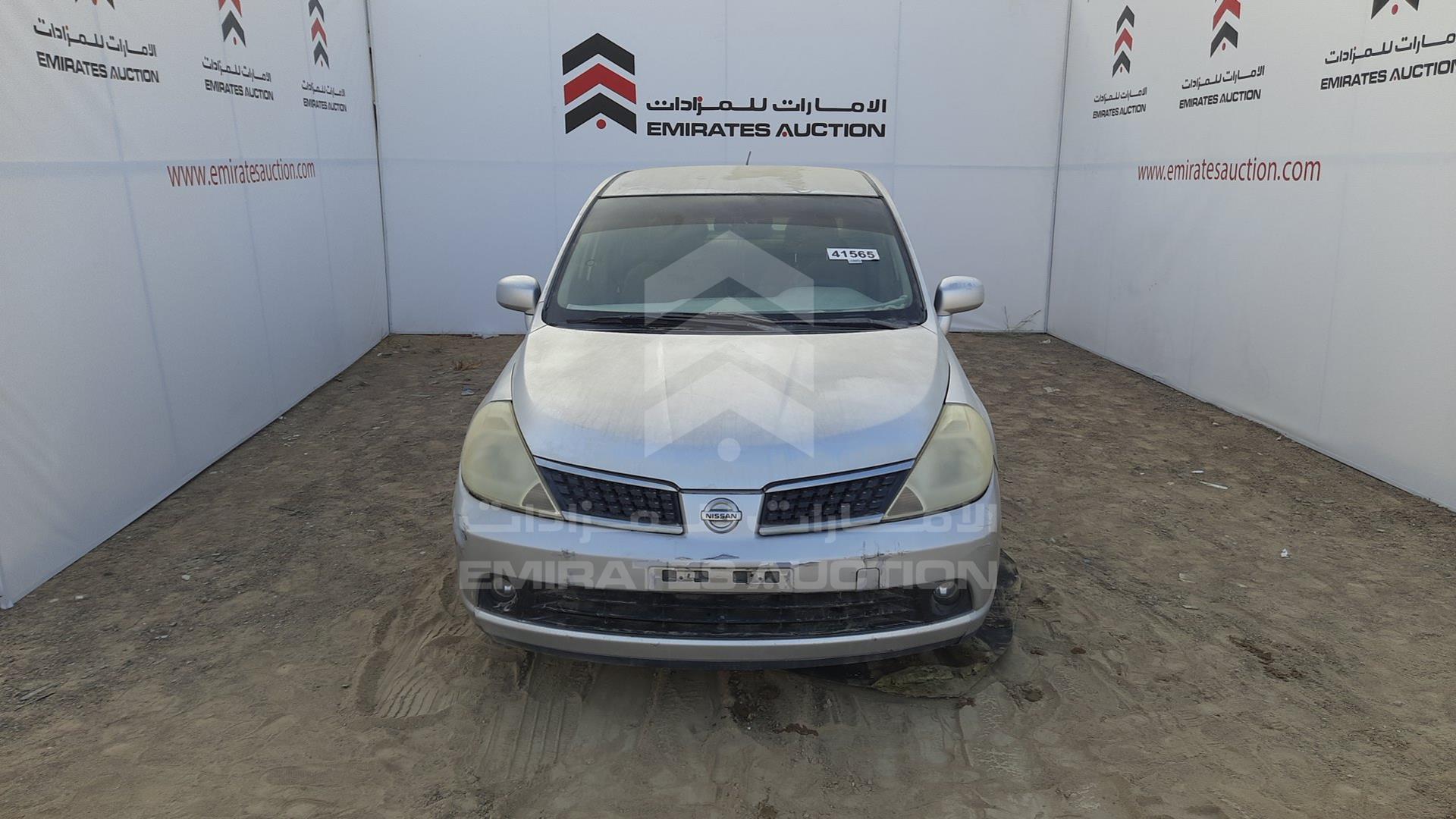 2008 NISSAN TIIDA VIN: JN1CC11C78T021721