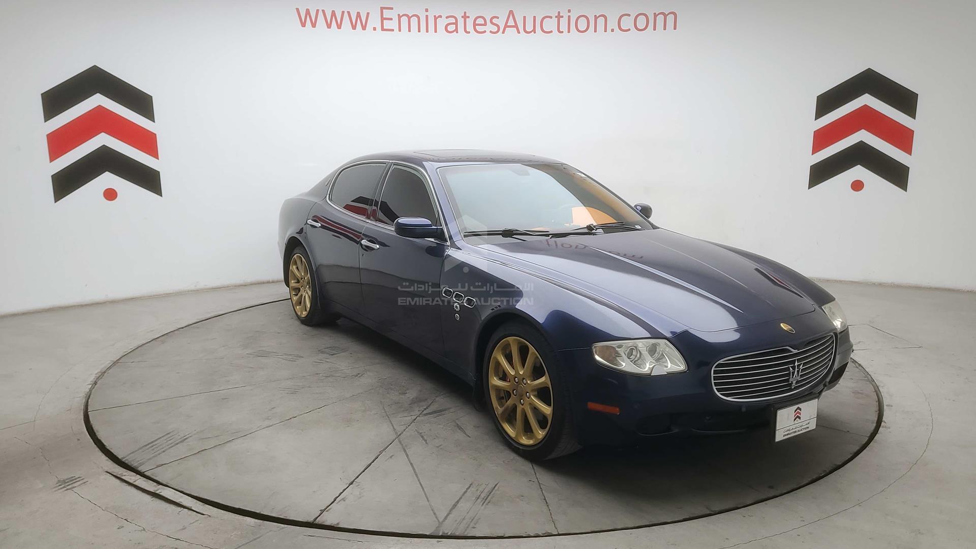 2008 MASERATI QUATTROPORTE VIN: ZAMFG39F180035524
