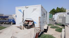Trailer Caravan - Scrap without document — Rear Right Angle — Photo 5 — Thumbnail